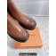 Louis Vuitton Heel 6cm LV Record Chelsea Boots in Glazed calf leather Brown 2024