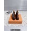 Louis Vuitton Heel 6cm LV Record Chelsea Boots in Glazed calf leather Brown 2024