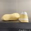 Chanel Cotton Sneakers G45352 White/Yellow 2024