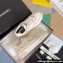 Chanel Cotton Sneakers G45352 White/Beige 2024