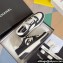 Chanel Cotton Sneakers G45352 White/Black 2024