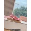 Miu Miu Heel 3cm Patent leather slingbacks Pink with buckles 2024