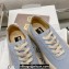 Golden Goose Deluxe Brand GGDB Space-Star Sneakers in ice-gray suede with perforated star 2024