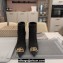 Balenciaga Heel 10cm BB ankle Boots in black 2024