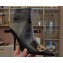 Balenciaga Heel 10cm BB Ankle Boots in black shiny soft calfskin 2024