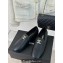 Chanel Leather Moccasins G45271 Black 2024