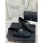 Chanel Leather Moccasins G45271 Black 2024