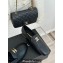Chanel Leather Moccasins G45271 Black 2024