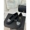 Chanel Satin & Strass Mary Janes G45457 Black 2024