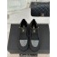 Chanel Satin & Strass Mary Janes G45457 Black 2024