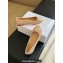 Dior Ballet Flats with Grosgrain bow and Pearl in Nude Quilted Cannage Calfskin 2024
