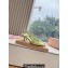 Miu Miu Heel 3cm Patent leather slingbacks Green with buckles 2024