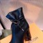 Louis Vuitton Heel 9cm Silhouette Drawstring Ankle Boots in calf leather Black 2024