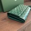 Goyard Varenne Continental Wallet with Strap Bag Green