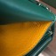 Goyard Varenne Continental Wallet with Strap Bag Green