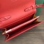 Goyard Varenne Continental Wallet with Strap Bag Red