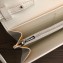Goyard Varenne Continental Wallet with Strap Bag White
