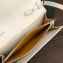 Goyard Varenne Continental Wallet with Strap Bag White