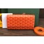 Goyard Varenne Continental Wallet with Strap Bag Orange