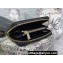 Lady Dior Voyageur Small Coin Purse in Black Patent Cannage Calfskin 2024