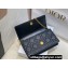 Dior Caro Pouch Bag in Black Soft Cannage Calfskin 2024