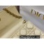 Dior Caro Pouch Bag in Beige Soft Cannage Calfskin 2024