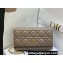 Dior Caro Pouch Bag in Nude Soft Cannage Calfskin 2024