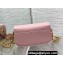 Dior Small 30 Montaigne Avenue Bag in Box Calfskin Pink 2024