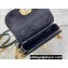 Dior Small 30 Montaigne Avenue Bag in Box Calfskin Black 2024