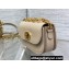 Dior Small 30 Montaigne Avenue Bag in Box Calfskin Beige 2024