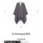 Dior Black and White Cashmere 30 Montaigne Poncho Top Quality