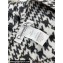 Dior Black and White Cashmere 30 Montaigne Poncho Top Quality
