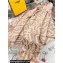 Fendi FF Beige cashmere poncho Top Quality