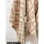 Fendi FF Beige cashmere poncho Top Quality
