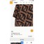 Fendi FF Brown cashmere poncho Top Quality