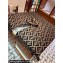 Fendi FF Brown cashmere poncho Top Quality