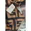 Fendi FF Brown cashmere poncho Top Quality