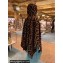 Fendi FF Brown cashmere poncho Top Quality