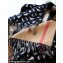 Burberry Monogram Wool Cashmere Reversible Cape Black Top Quality