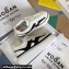 Hogan H-Stripes Women/Men Sneakers White/Black Horsehair 2024