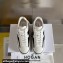 Hogan H-Stripes Women/Men Sneakers White/Black Horsehair 2024