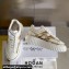 Hogan H-Stripes Women/Men Sneakers White/Gold 2024