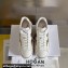 Hogan H-Stripes Women/Men Sneakers White/Gold 2024