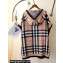 Burberry Check Wool Cashmere Hooded Cape Top Quality