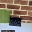 Gucci GG Marmont patent Card Case Wallet 466492 Black 2024