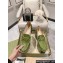 Gucci Horsebit Platform Loafers Crocodile Print Green Spring 2024