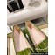Gucci Horsebit Platform Loafers Crocodile Print Green Spring 2024