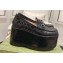 Gucci Horsebit Platform Loafers Crocodile Print Black Spring 2024
