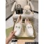 Gucci Horsebit Platform Loafers Brushed Leather White Spring 2024