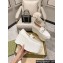 Gucci Horsebit Platform Loafers Brushed Leather White Spring 2024